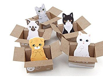 Tiny Cat Post Note Tabs