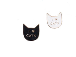 I Love My Cat Enamel Pin