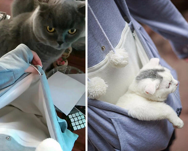 Cat Pouch Hoodie