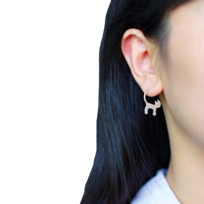 Cat Tail Earrings