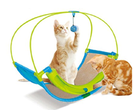 Interactive Rocking Cat Scratch Toy