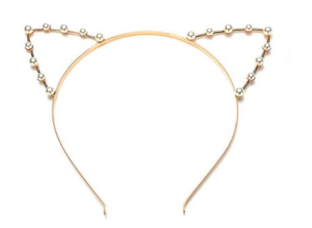 Metal Cat Ears Headband