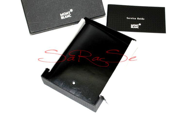 Portemonnaie Montblanc Leder schwarz - Brieftasche Art.-Nr. 30509