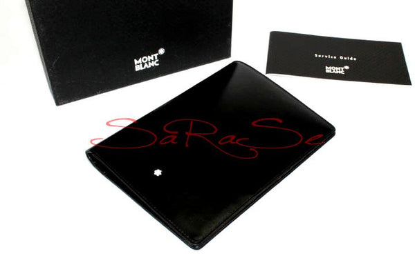 Portemonnaie Montblanc Leder schwarz - Brieftasche Art.-Nr. 30509