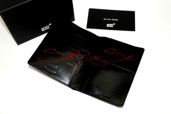 Portemonnaie Montblanc Leder schwarz - Brieftasche Art.-Nr. 30509