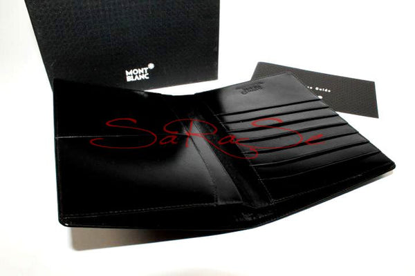 Portemonnaie Montblanc Leder schwarz - Brieftasche Art.-Nr. 30509