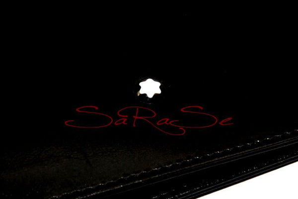 Portemonnaie Montblanc Leder schwarz - Brieftasche Art.-Nr. 30509