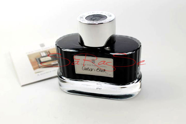 Füllertinte Faber-Castell Carbon schwarz Flacon 75 ml - Tintenfass Art.-Nr. 141000