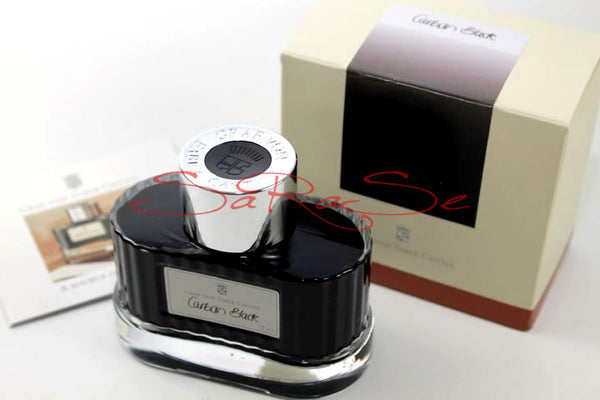 Füllertinte Faber-Castell Carbon schwarz Flacon 75 ml - Tintenfass Art.-Nr. 141000