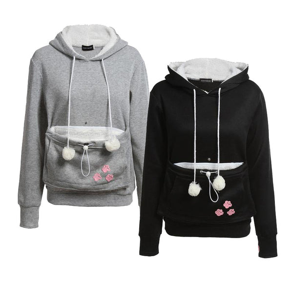 Cat Pouch Hoodie