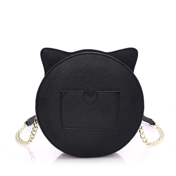 Round Crossbody Cat Bag