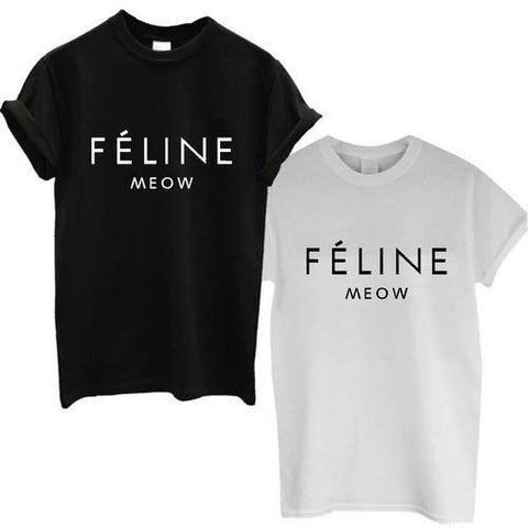Feline Meow Tee