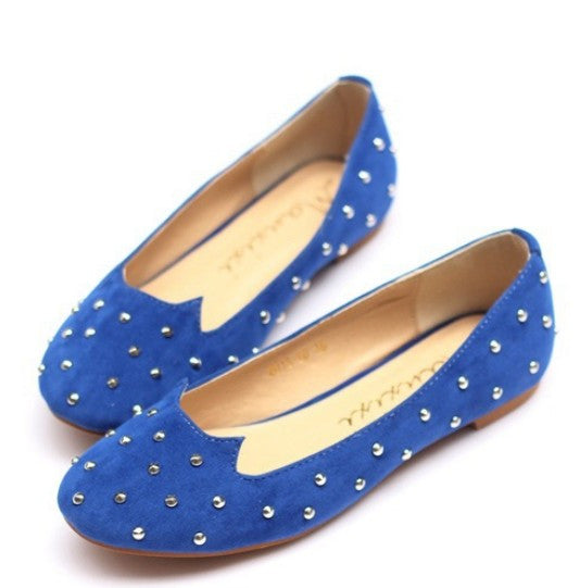 Studded Cat Ear Flats