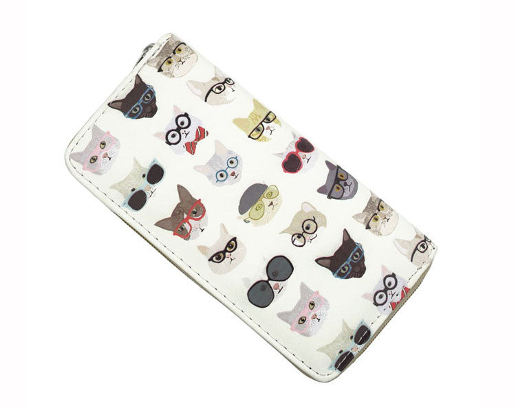 Nerdy Cats Wallet Clutch