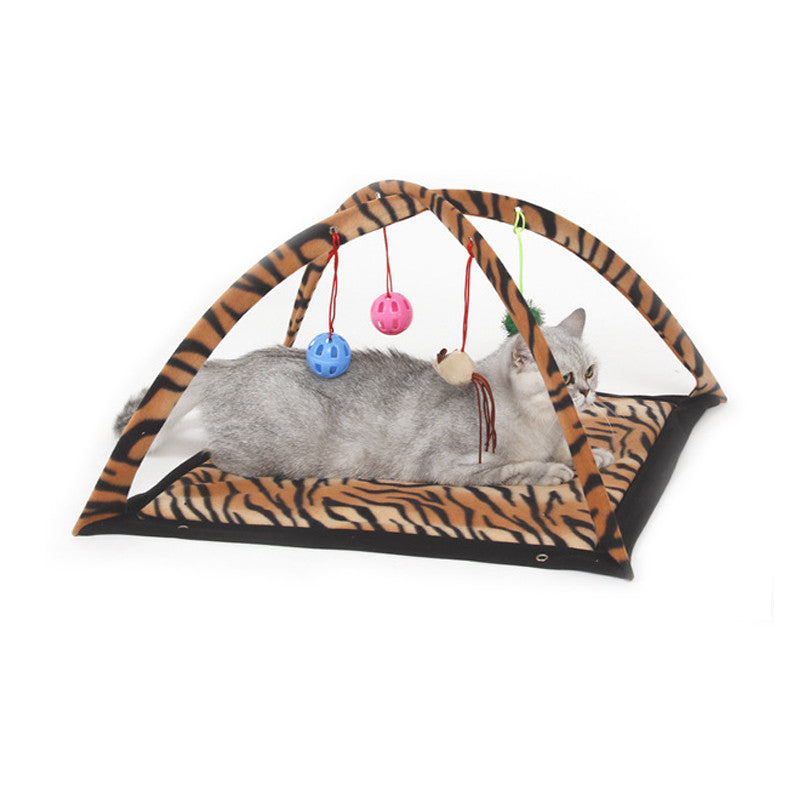 Cat Activity Play Tent Mat