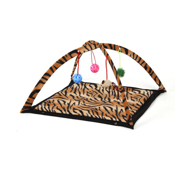 Cat Activity Play Tent Mat