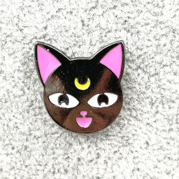 Luna Cat Enamel Pin
