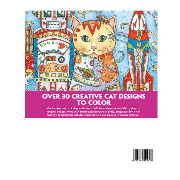 Creative Cats Adult Coloring Book