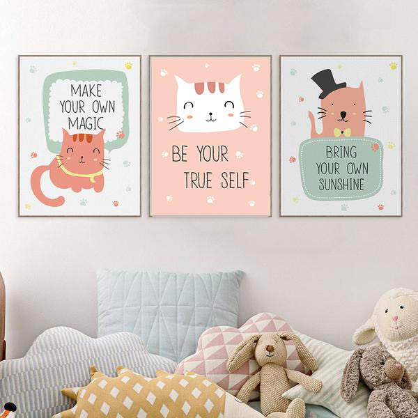 Cartoon Cat Prints