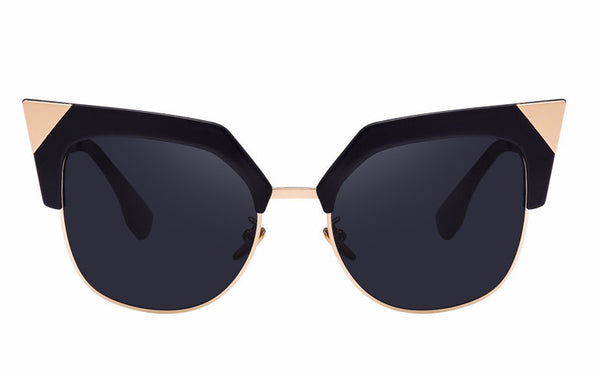 Geometric Cat Eye Sunglasses