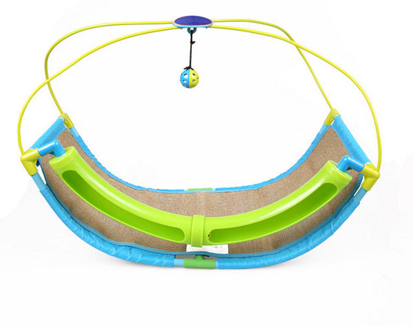 Interactive Rocking Cat Scratch Toy