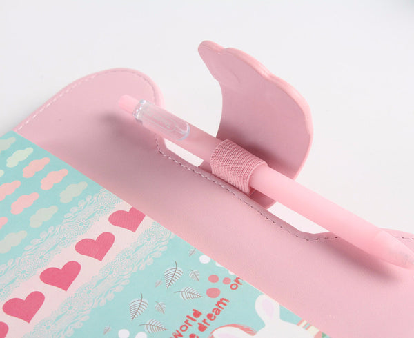 Leather Cat Planner Notebook