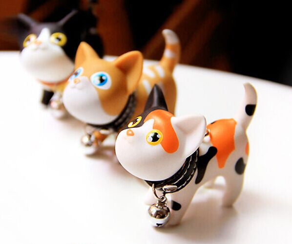 Kitten Charm Keychain