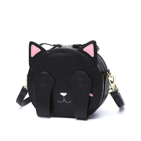 Sleepy Cat Crossbody Bag