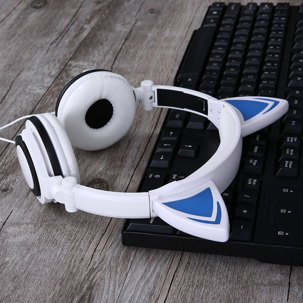 Light Up Cat Ear Headphones
