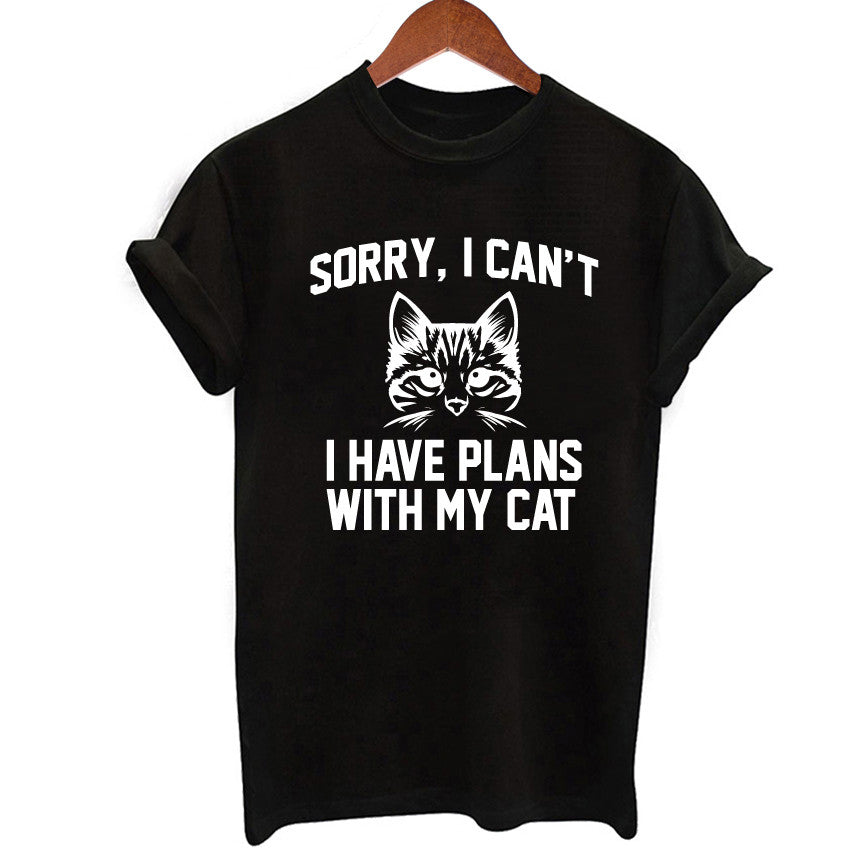 I Have Plans With My Cat Tee