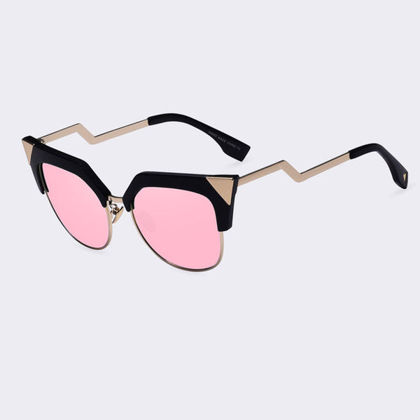 Geometric Cat Eye Sunglasses