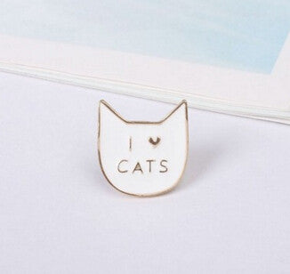I Love My Cat Enamel Pin