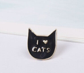 I Love My Cat Enamel Pin
