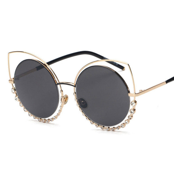 Sparkle Frame Cat Eye Sunglasses