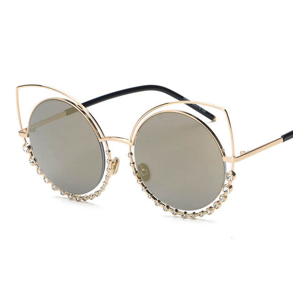 Sparkle Frame Cat Eye Sunglasses