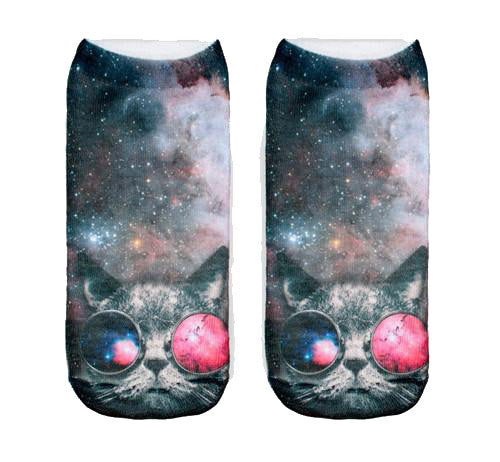 Cats of the Galaxy Socks