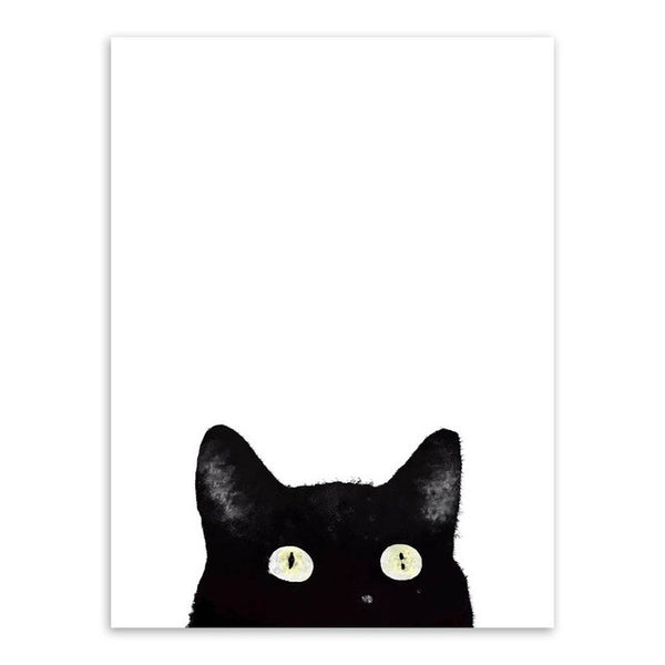 Peek A Boo Cat Prints