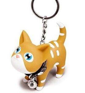 Kitten Charm Keychain