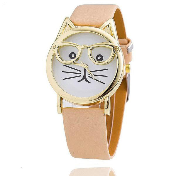 Cats Wear Glasses Watch
