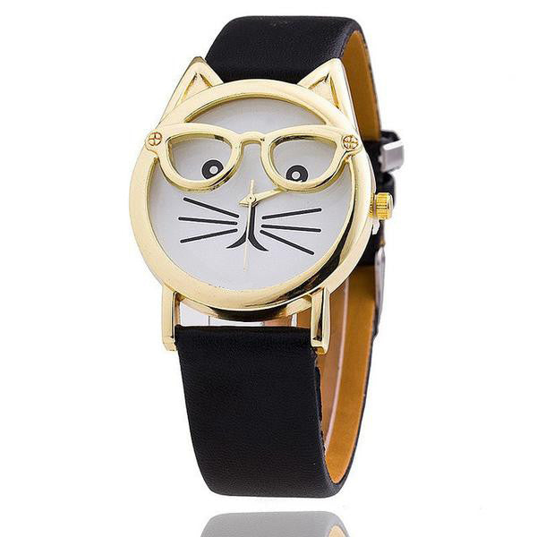Cats Wear Glasses Watch