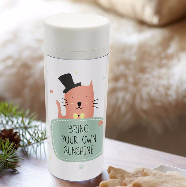 Insulated Cat Graphic Mug