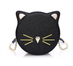 Round Crossbody Cat Bag