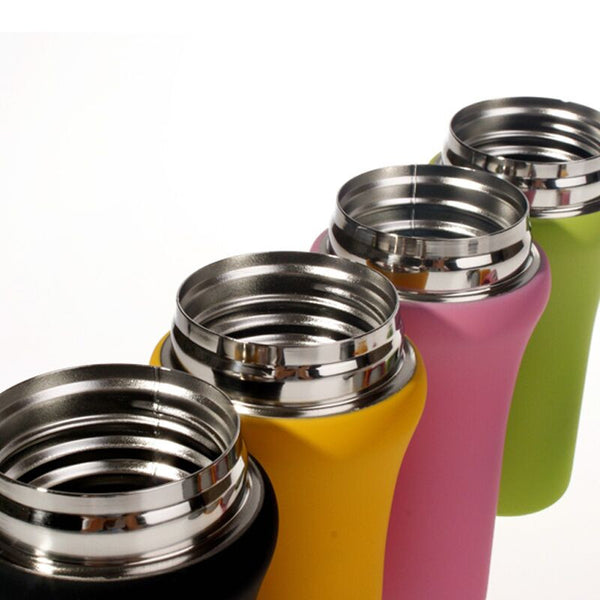 Wide Awake Cat Thermos Travel Mug