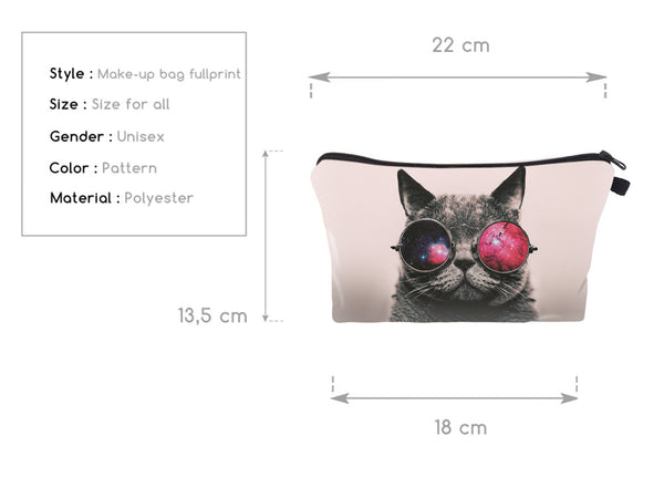 Starry Eyes Cat Pouch