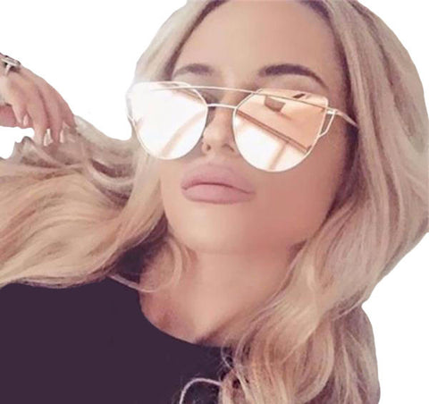 Cat Eye Aviator Sunglasses