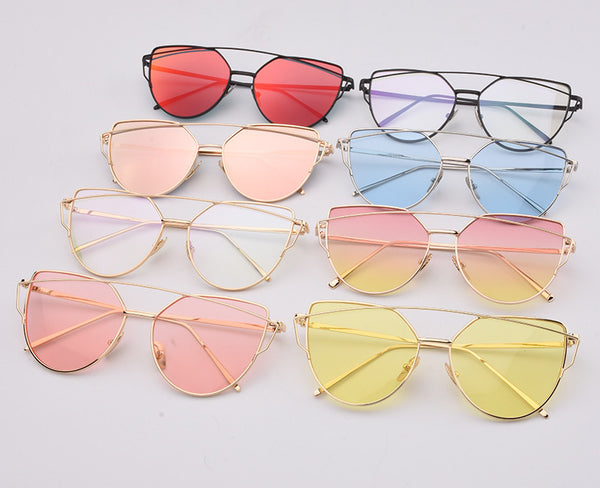 Cat Eye Aviator Sunglasses