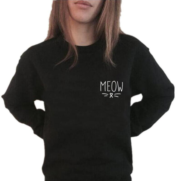 Meow Logo Sweatshirt