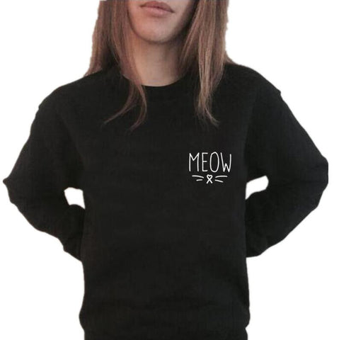 Meow Logo Sweatshirt