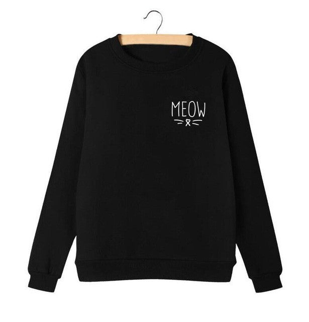 Meow Logo Sweatshirt