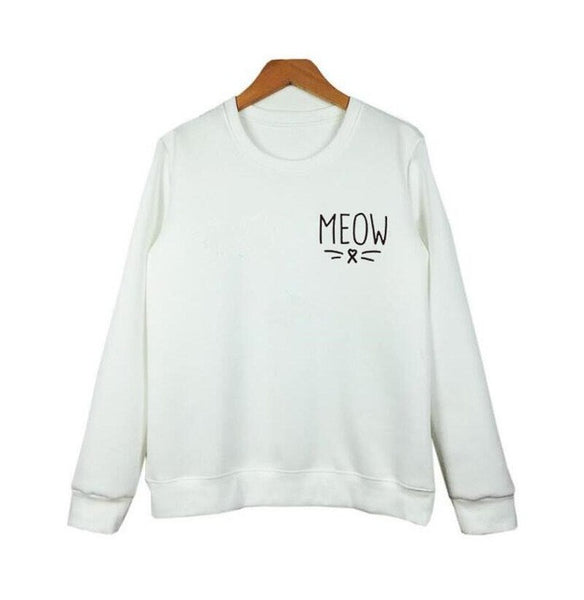 Meow Logo Sweatshirt